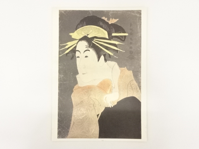 JAPANESE ART / PRINTED / SHARAKU / KABUKI ACTOR